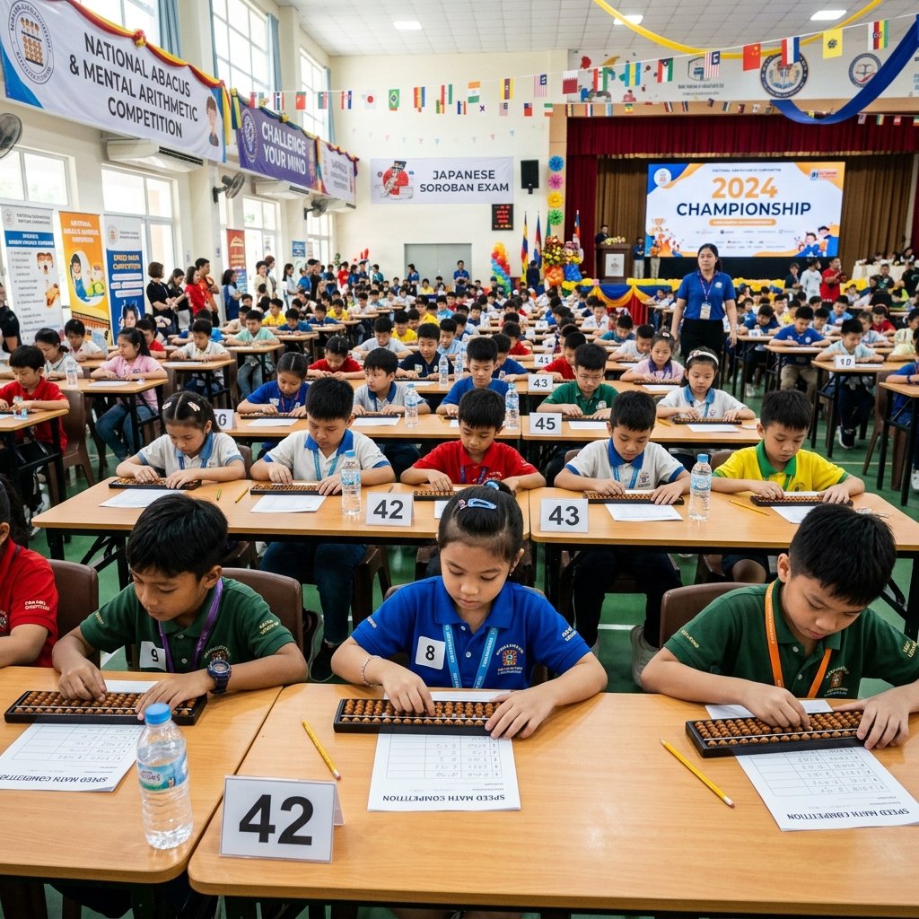 Abacus competition hall